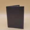 portefeuille en cuir noir - Bertrand Liévin